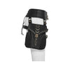 PU Leather Waist Packs Utility Lace Up Zipper Waist Belt Bag Phone Pouch Vintage Military Waist Packs Gothic Steampunk Style New