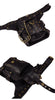 Steampunk Holster Bag Rock Leather Retro Gothic Shoulder Waist Bag Women and Men Thigh Clutch Women Crossbody Bag Steampunk Bag