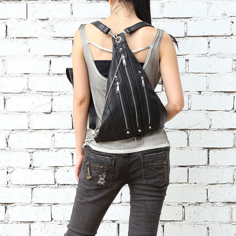 fashion Steampunk leg bag motorcycle Steam punk bag Waist bag PU fanny pack heuptas waist pack Banana Waist Bags