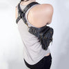 Lady Pockets Retro Messenger Bag Punk  Mujer Femme Women Shoulder Bag Men Hombre Women's High Quality PU Leather Travel Leg Bag