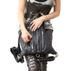 fashion Steampunk leg bag motorcycle Steam punk bag Waist bag PU fanny pack heuptas waist pack Banana Waist Bags