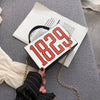 Pu Leather Cartoon Print Letter Women Fashion Shoulder Crossbody Handbags Ladies Casual Box Bag Clutch Top-handle Totes Bag