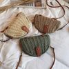 Bohemian Straw Bag Half Round Woven Handbag Crossbody Bags Handmade Rattan Shoulder Bag Holiday Beach Bag 2019 New Summer