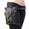 Lady Pockets Retro Messenger Bag Punk  Mujer Femme Women Shoulder Bag Men Hombre Women's High Quality PU Leather Travel Leg Bag