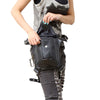 Vintage Steampunk Leather Steam Punk Retro Rock Gothic Retro Cosplay Battlegrounds Waist Bags Packs Victorian Women Mens Leg Bag