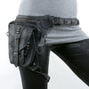 Lady Pockets Retro Messenger Bag Punk  Mujer Femme Women Shoulder Bag Men Hombre Women's High Quality PU Leather Travel Leg Bag