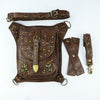 Vintage Steampunk Fanny Bag Steam Punk Retro Rock Gothic Bag Goth Shoulder Waist Bags Packs Victorian Style Womens Mens leg bag